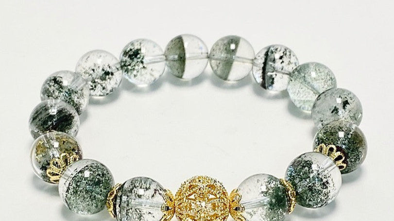 Green Phantom Quartz Feng Shui Bracelet