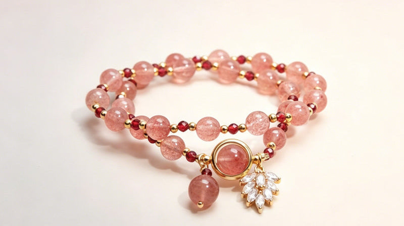 The Perfect Gift for Mom Strawberry Quartz