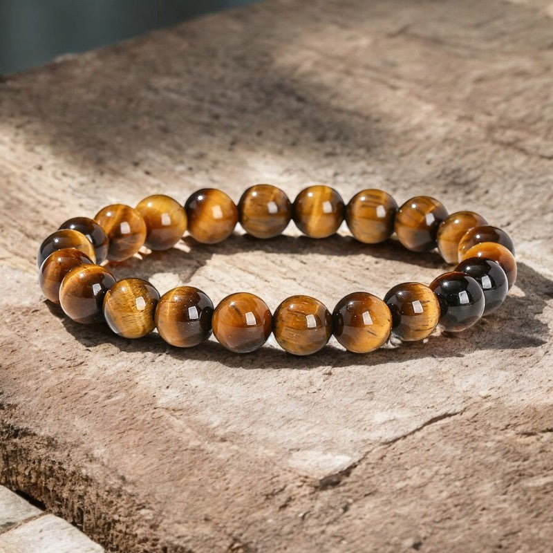 Natural Gold Tiger Eye Wealth Bracelet 2