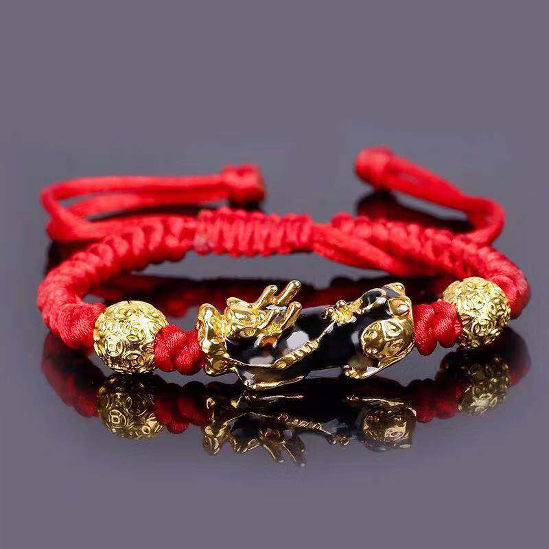 Pixiu Red String Bracelet