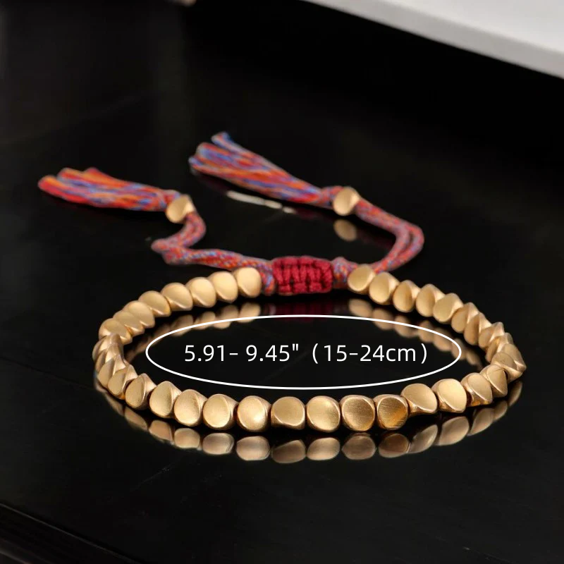 Tibetan Copper Beads Bracelet