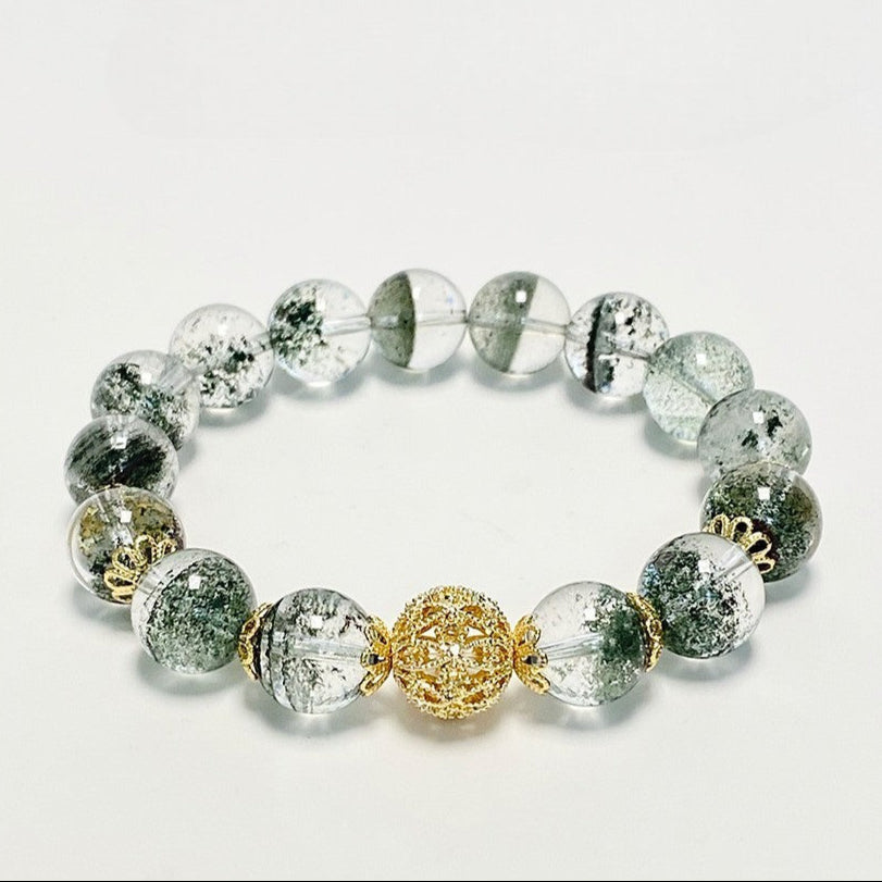 Green Phantom Quartz Feng Shui Bracelet