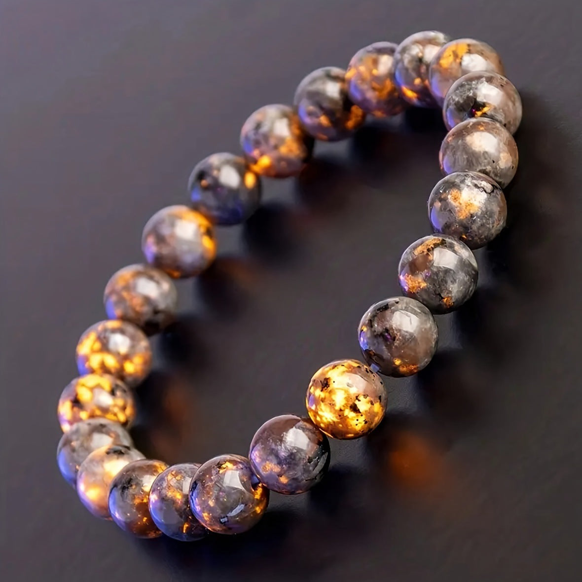 Firework Stone Chakra Divination Bracelet