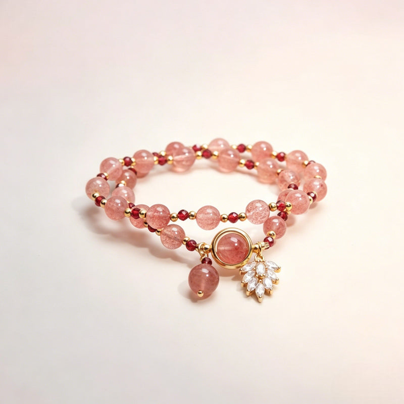 The Perfect Gift for Mom Strawberry Quartz