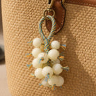 Hand Knotted Bodhi Seed Tassel Charm Earthy Vibe Grounding Energy Spiritual Bag Decoration