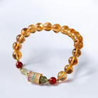 Citrine Prayer Wheel Wealth Bracelet 3