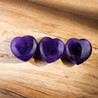 Natural Amethyst Heart-Shaped Healing Crystals 3