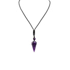 Natural Crystal Hand Woven Pointed Pendant3