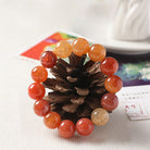 Natural Dragon Scale Agate Bracelet 