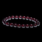 Natural Garnet Passion Beads Crystal Bracelet5
