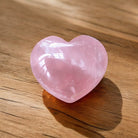 Natural Rose Quartz Heart-Shaped Love Crystals 2