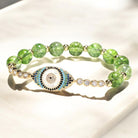 Peridot Evil Eye Protection Bracelet 2