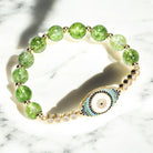 Peridot Evil Eye Protection Bracelet 3