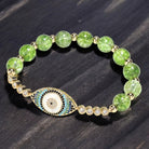 Peridot Evil Eye Protection Bracelet 4