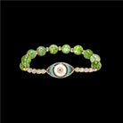 Peridot Evil Eye Protection Bracelet 5