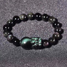 Pixiu Rainbow Obsidian Bracelet