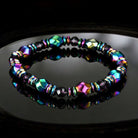 Rainbow Magnetic Hematite Balance Bracelet 1