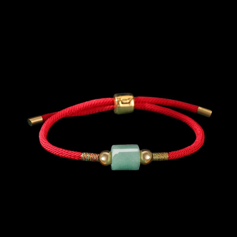 Tibetan Aventurine Beaded String Bracelet 2