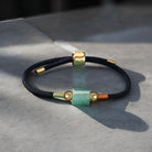 Tibetan Aventurine Beaded String Bracelet 3