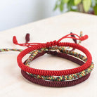 Tibetan Knot Buddhist Lucky Bracelet 3