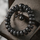 Tibetan Lightning Strike Wood Protection Bead Bracelet 1