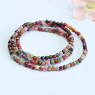 Triple Layer Tourmaline Natural Gemstone Bracelet