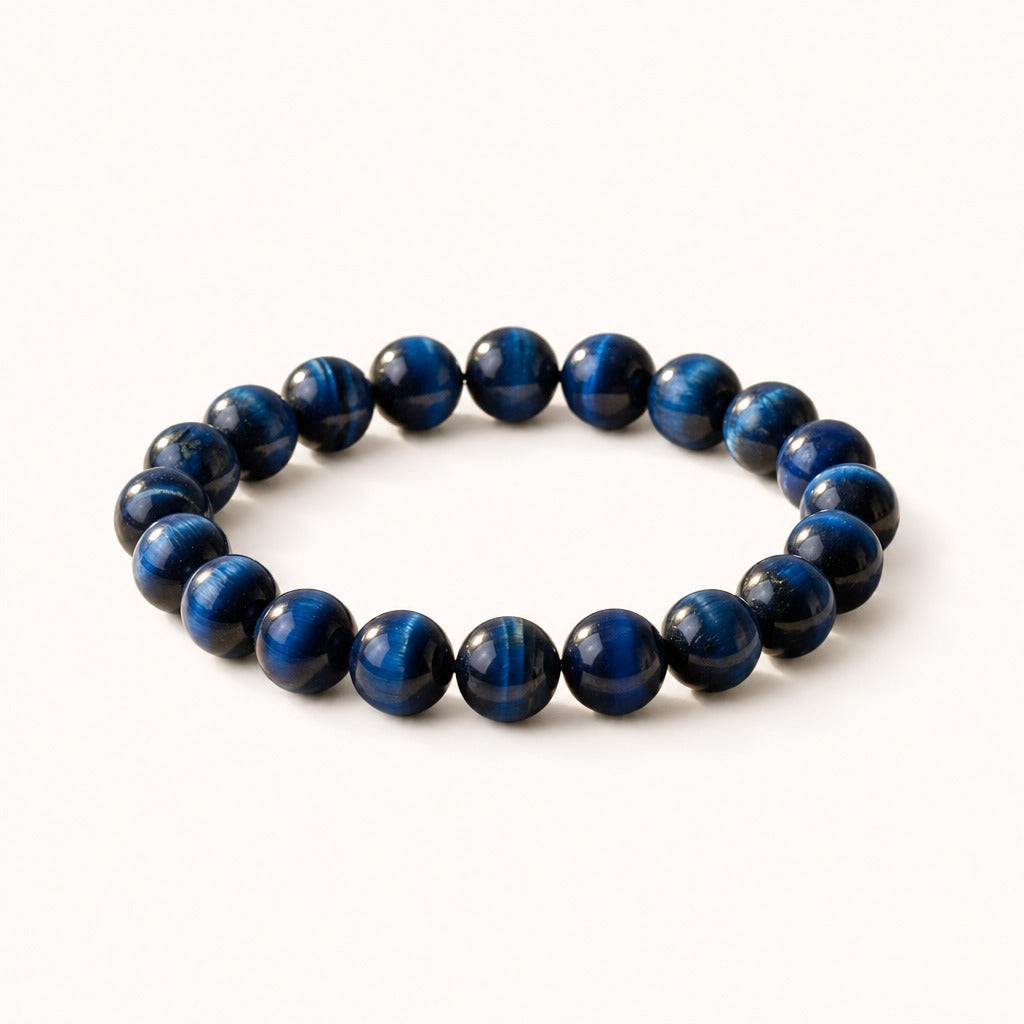Sodalite Faceted Bead Double Wrap Bracelet Throat Chakra Communication Healing Crystal Jewelry